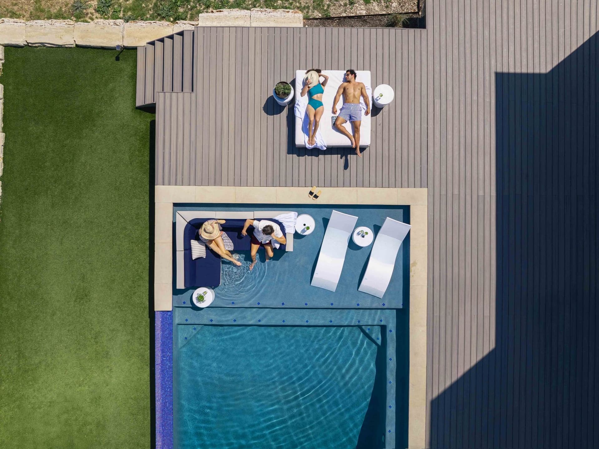 Ledge Loungers lifestyle photography