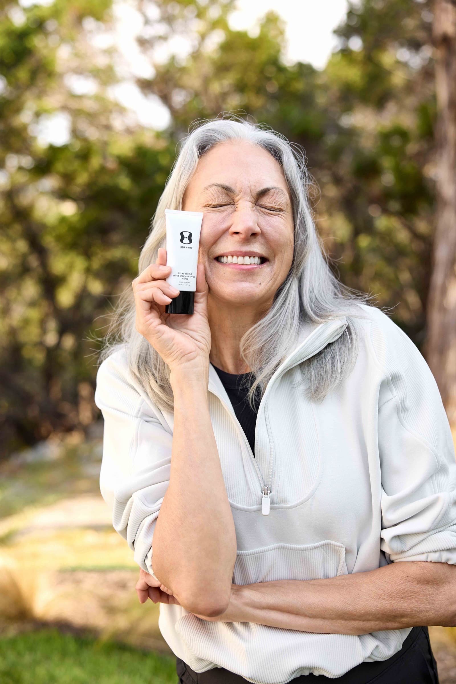 OneSkin brand photography