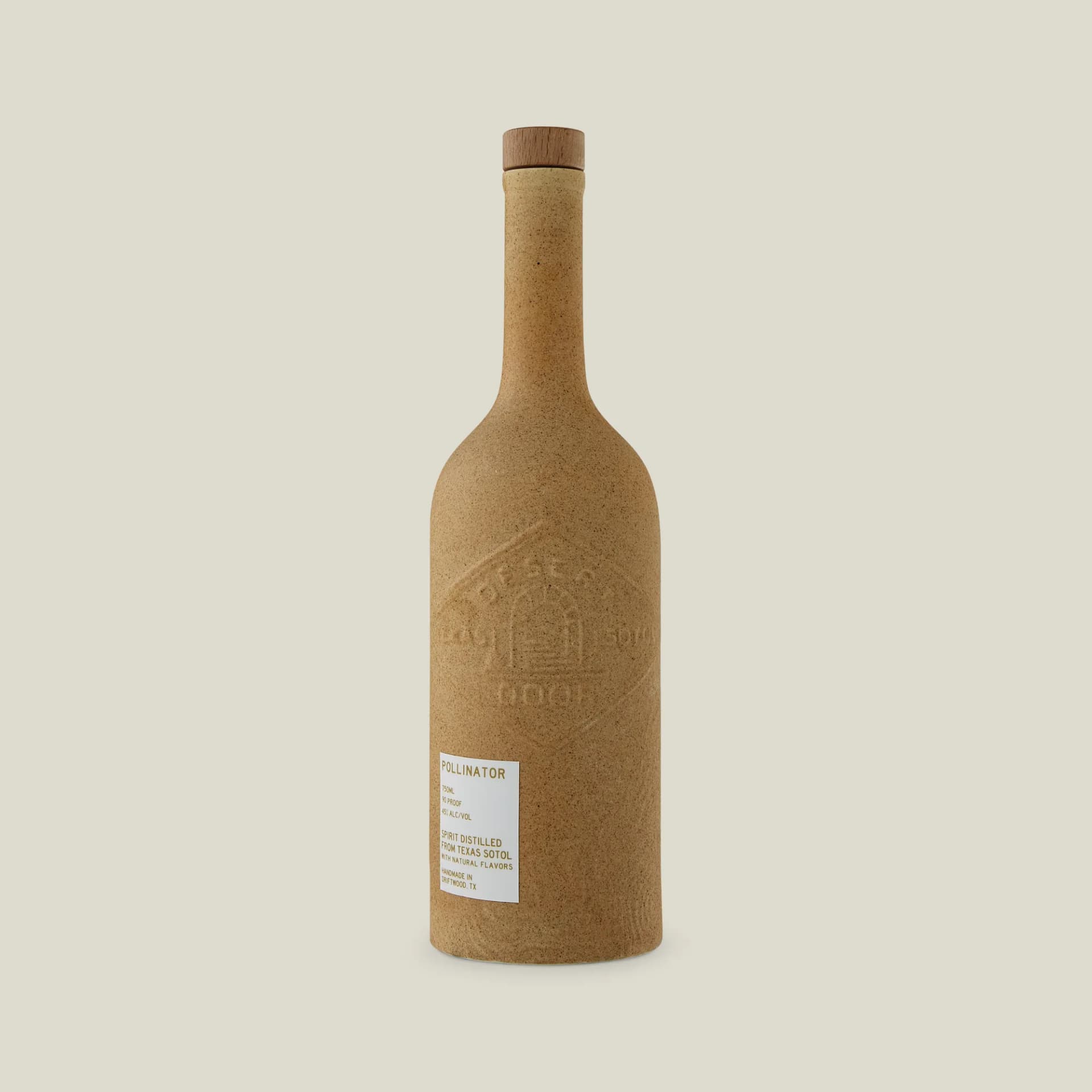 Desert Door Pollinator bottle, front