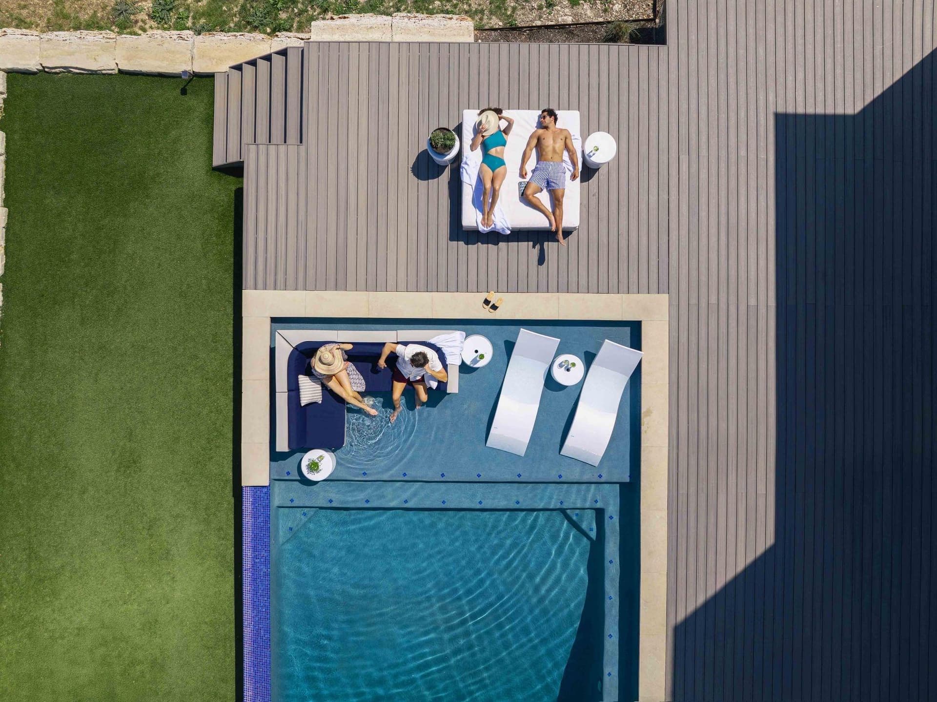 Ledge Loungers — commercial photography by 51st & Eighth