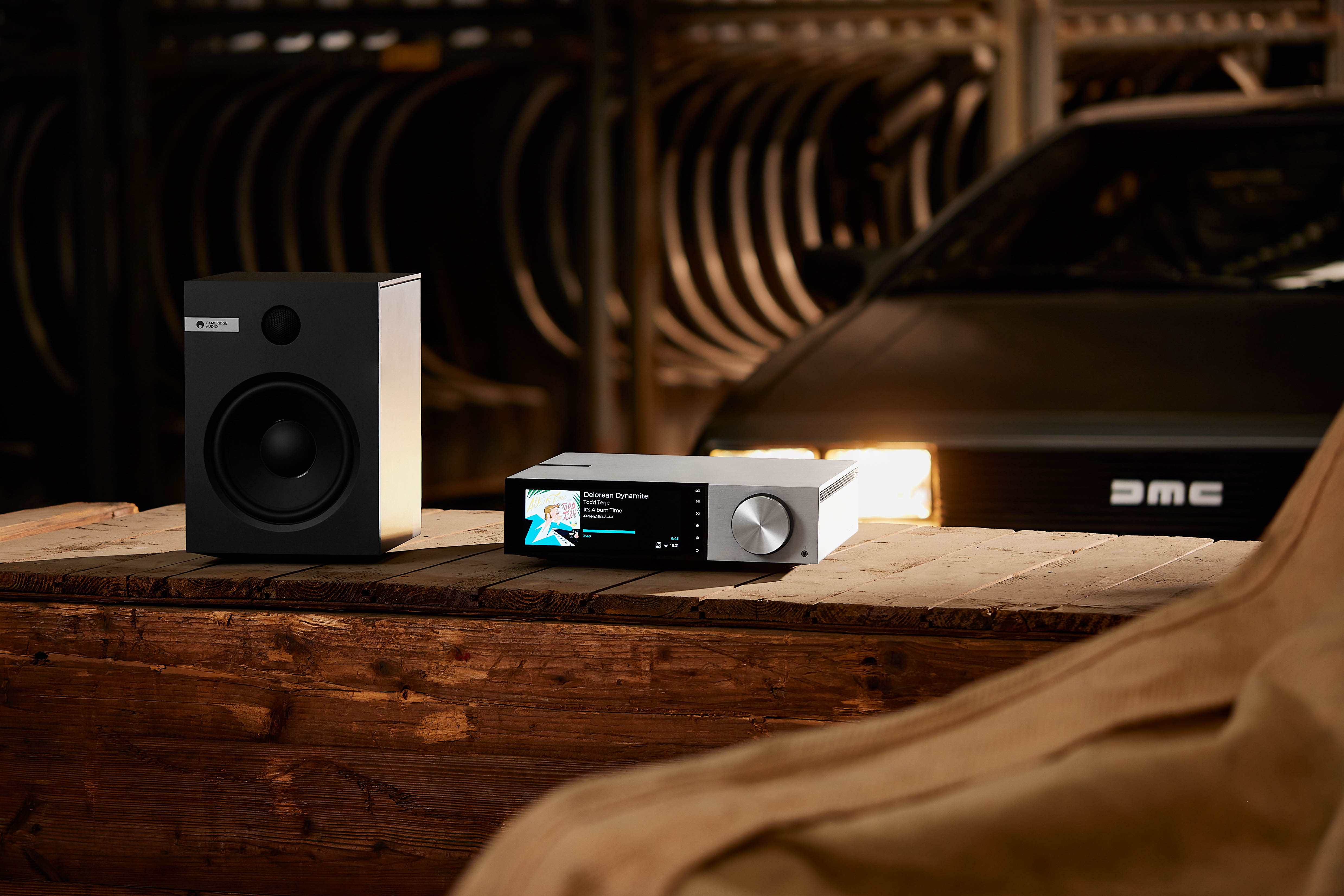 Cambridge Audio x DeLorean